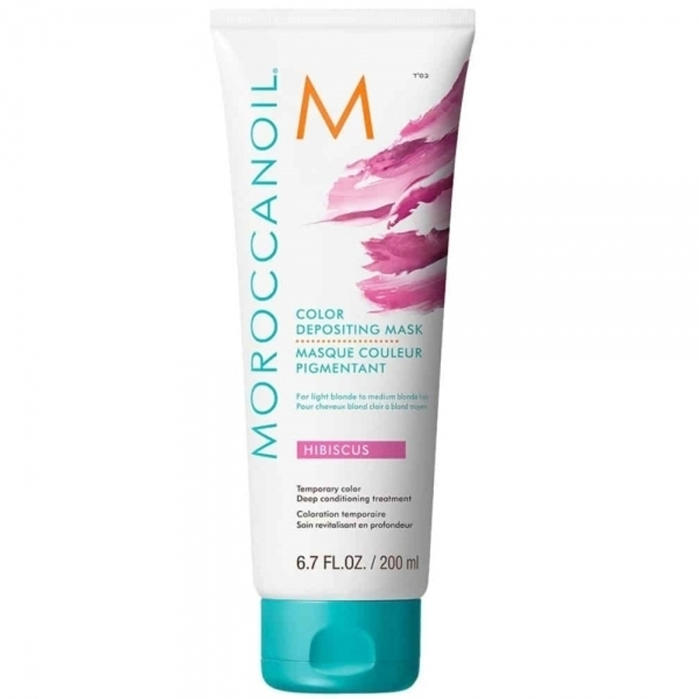 Тонирующая маска Hibiscus Moroccanoil 200 мл