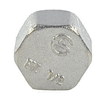 Заглушка латунь никель Ду 25 (1") ВР 9016 ГОСТ 32585-2013 Aquasfera 9016-03