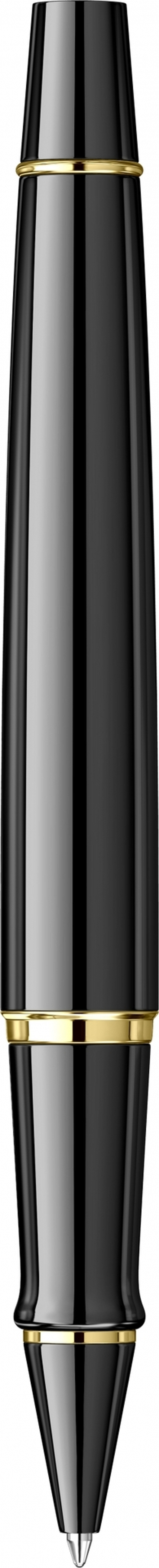Ручка-роллер Waterman Reflections of Paris Expert DeLuxe Black GT Fblack в подарочной коробке