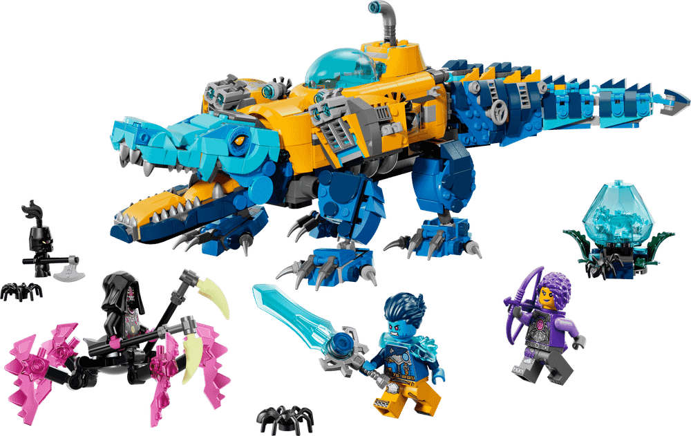 Конструктор LEGO DREAMZzz 71512 Crocodile Submarine