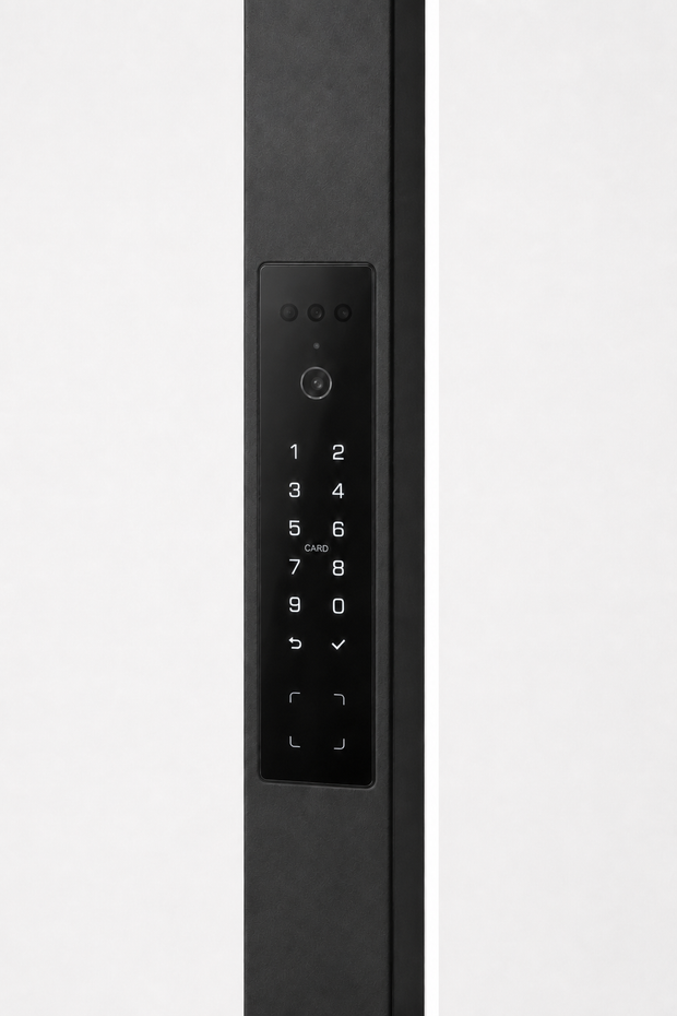 Арт. 40х25 MYLOCK ML-05, L-1800 — система доступа для узкопрофильных дверей под ключ