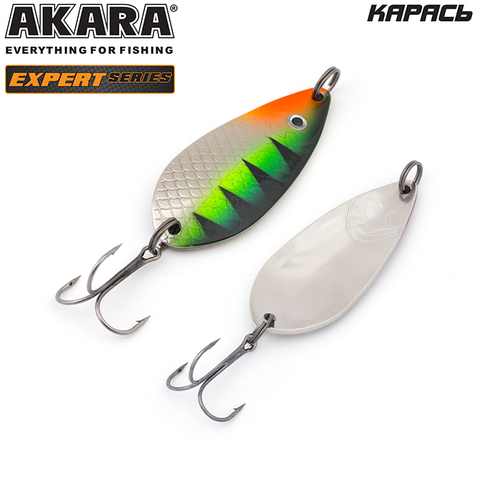 Блесна колеб. Akara Expert Карась 65 мм 18 гр. 18/SIL