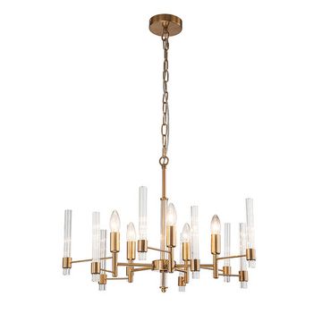 Подвесной светильник 5*E14 V000460 11040/5P Brass бронза Favara Indigo