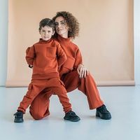 Костюм оверсайз "Терракот" женский утепленный