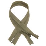 Молния потайная (скрытая) SBS Т3 (3 мм) 1 зам., н/раз., 20 см, S-341 розовый темный, уп. 50 шт