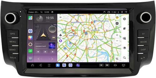 Магнитола для Nissan Sentra/Sylphy B17 2012-2023, Tiida 2015 - Kuberg (кнопки) QLed, Android 13, Быстрейшая, CarPlay, SIM-слот