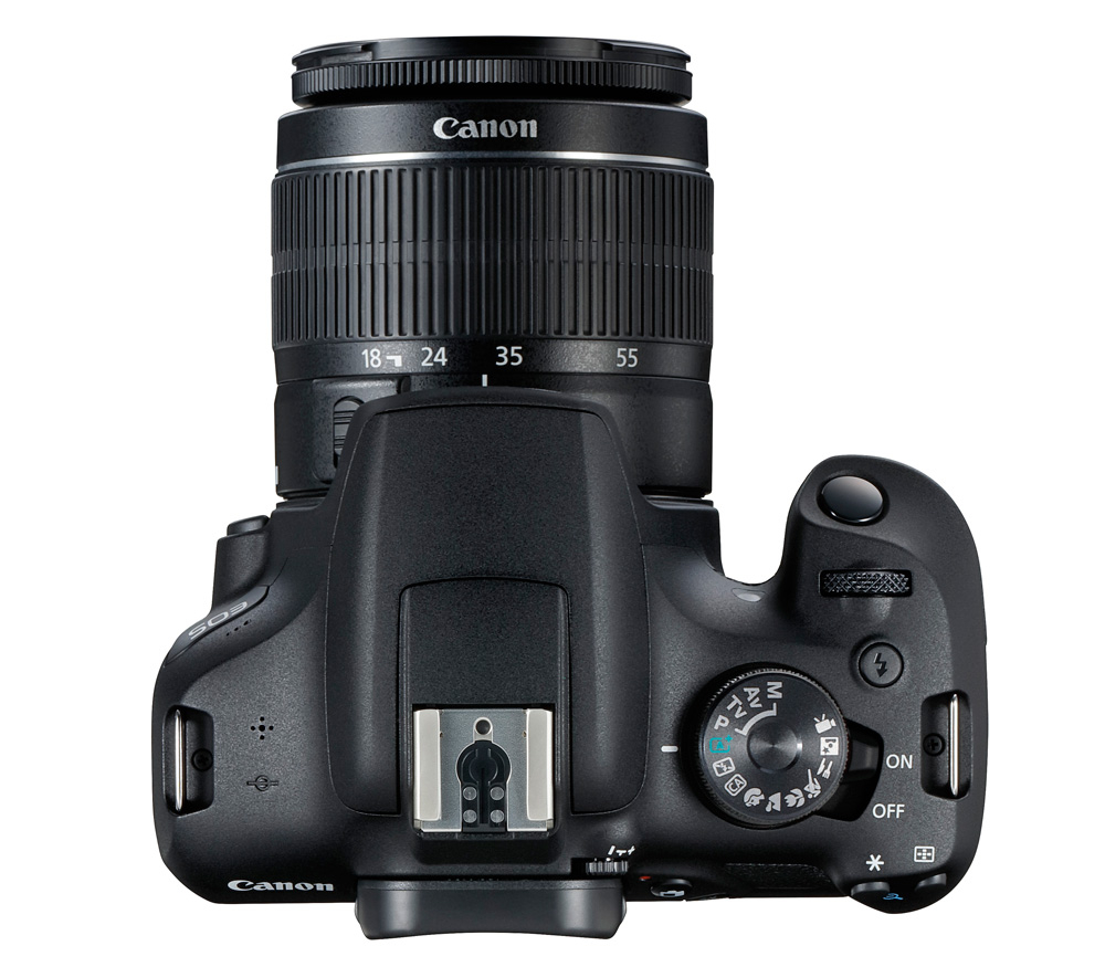Зеркальный фотоаппарат Canon EOS 2000D Kit 18-55 IS II (уцененный)