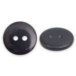 Пуговицы 2 прокола 24L=15 мм, (s.black (черный)), CX-K-22, 144 шт