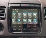 Штатный монитор для Volkswagen Touareg II 2010-2018 (взамен RCD550, поддержка подогревов) - Kuberg SL-V801 на Android 10, Быстрая, CarPlay, 4G SIM-слот