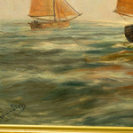 «Парусники в море»