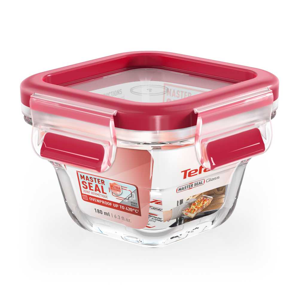Стеклянный контейнер 0.18 л Tefal Masterseal Glass N1041310