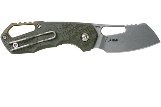 Складной нож MKM "ISONZO" MKM/FX03 2PGR c клинком из стали Böhler N690, рукоять FRN