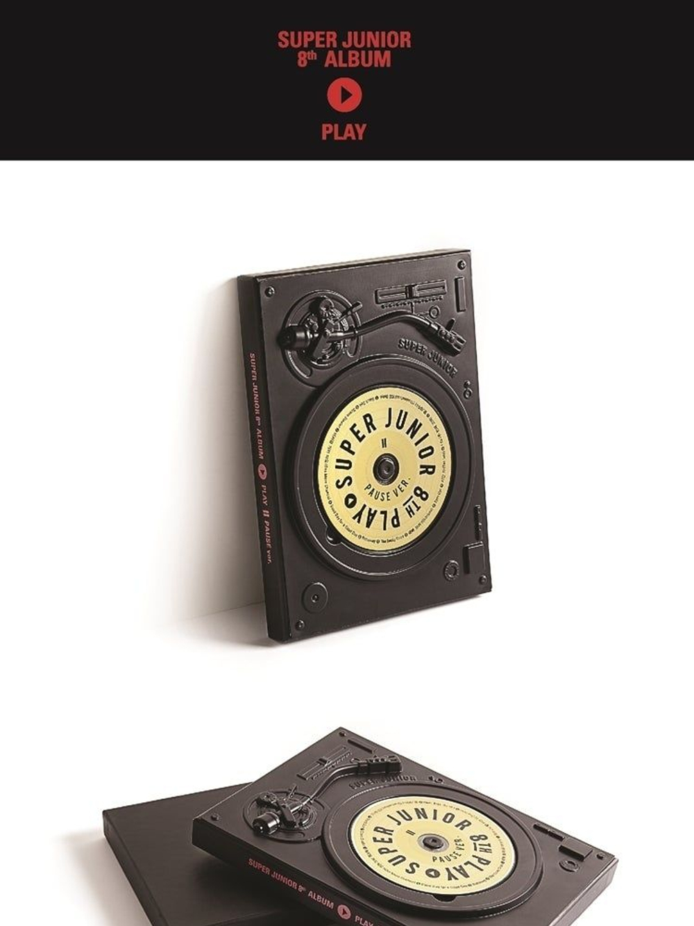 Альбом Super Junior - Play 8th Album PAUSE Version