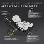 Коляска-автолюлька Bubago Mirco черный