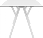 Стол пластиковый Siesta Contract Max Table 180, белый