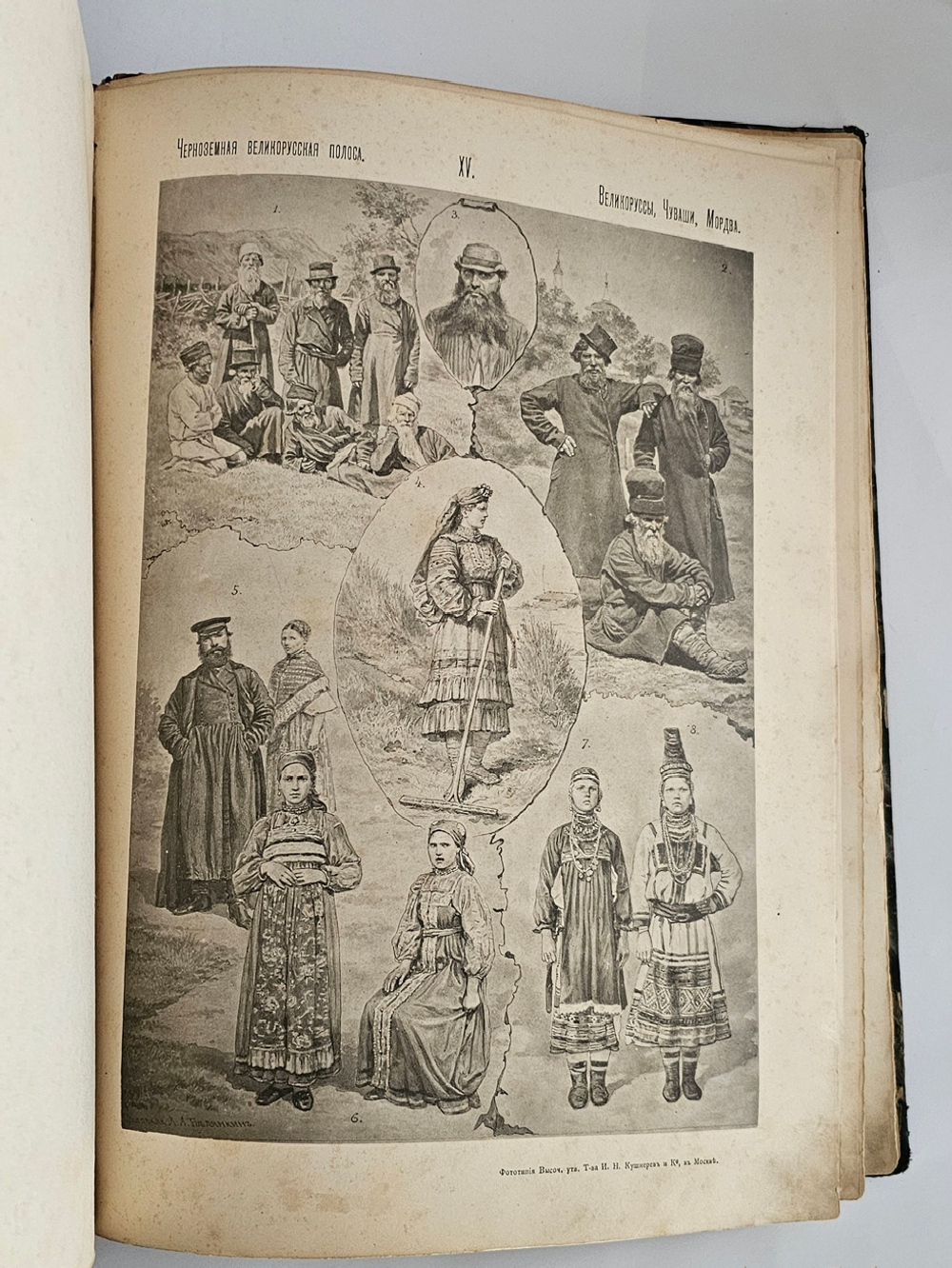 "Русские народы : Наброски пером и карандашом". 1894г.