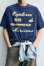 ФУТБОЛКА С КОНТРАСТНОЙ ВЫШИВКОЙ — ZARA · 6224/863