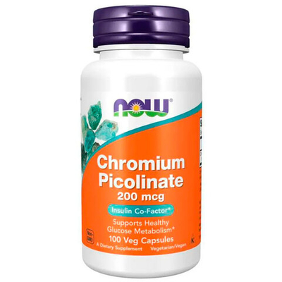 NOW Chromium Picolinate 200 мкг. (100 капс.) [M]