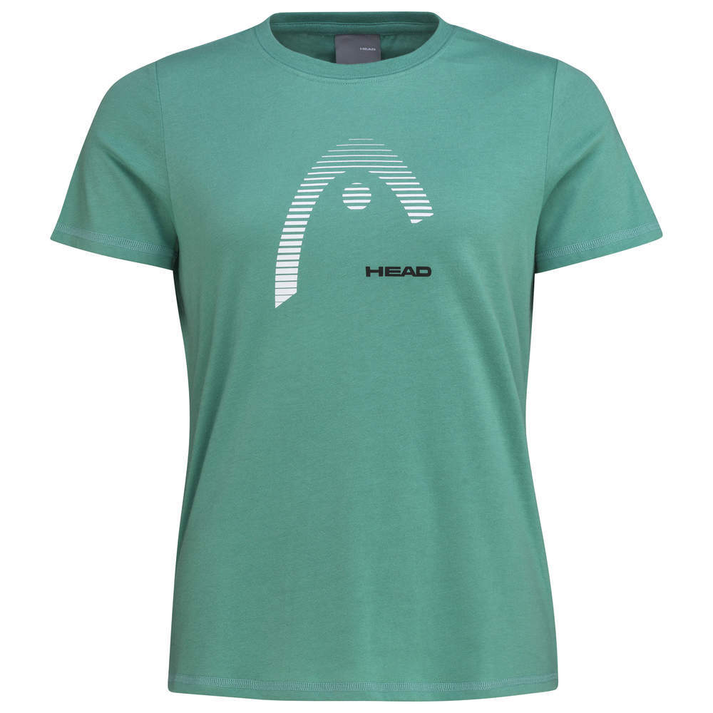 Женская теннисная футболка Head Club Lara T-Shirt - зеленый