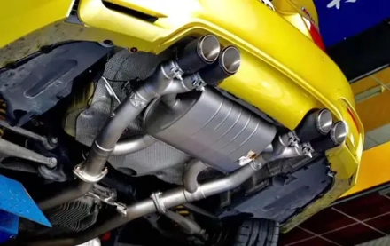 Спортивная выхлопная система с заслонками для BMW M3 M4 F82 F83 3.0T БМВ