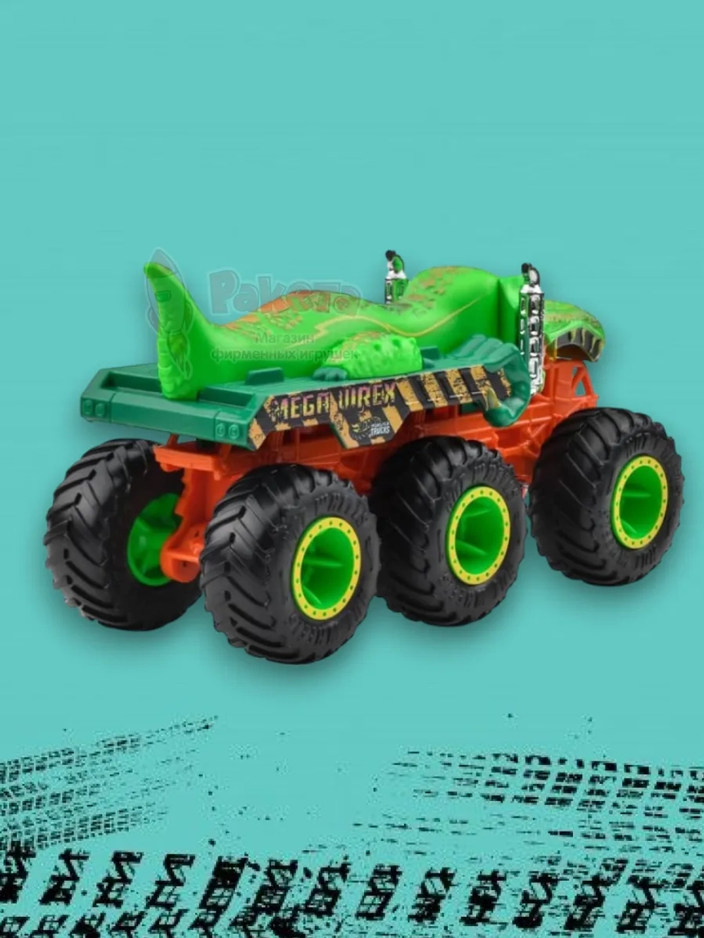 Машинка Monster Trucks Хот Вилс Big Rigs HWN86 JCH44