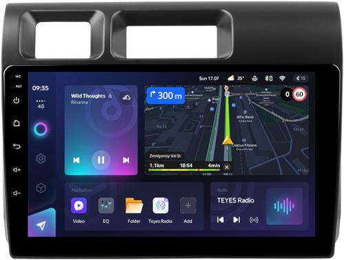 Магнитола для Toyota Land Cruiser 70 2023+ - Teyes CC3 монитор 9" QLED на Android 10, Быстрая, CarPlay, 4G SIM-слот