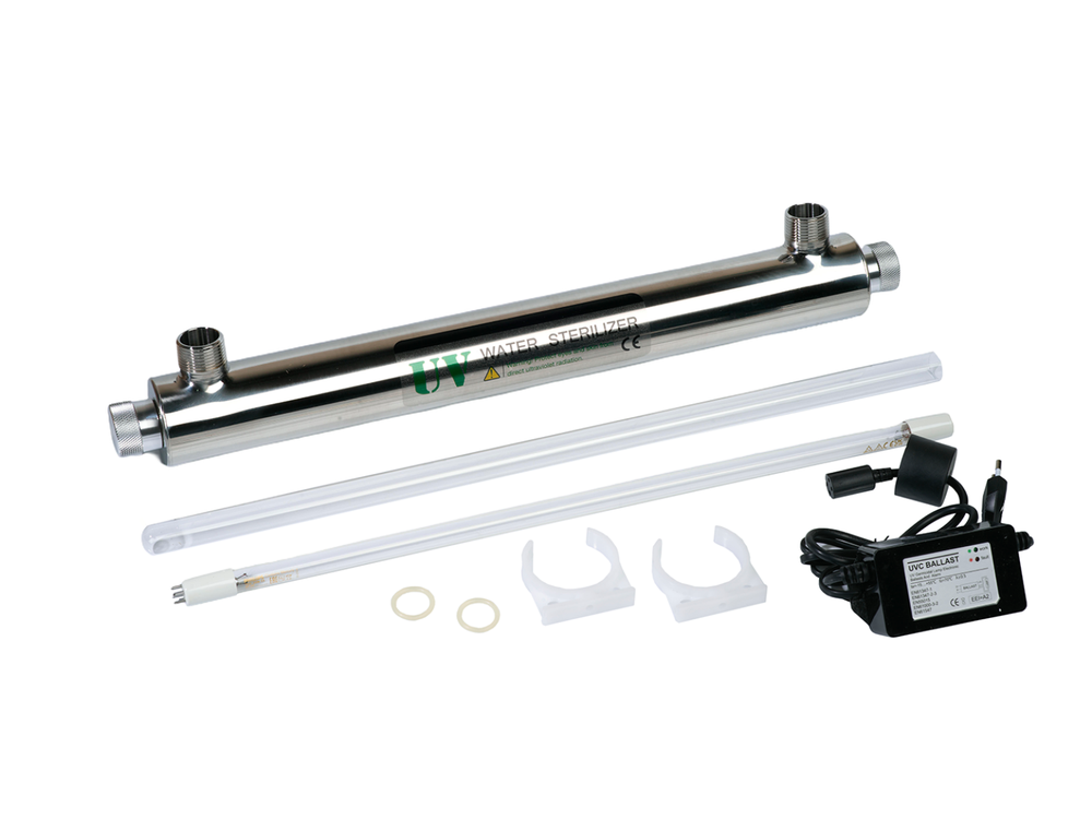 УФ стерилизатор STERILIZER  - UV6GPM - 1" (до 1,8 м3/ч), лампа PHILIPS