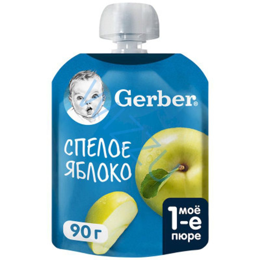 Пюре фруктовое Gerber Спелое яблоко, 90 г