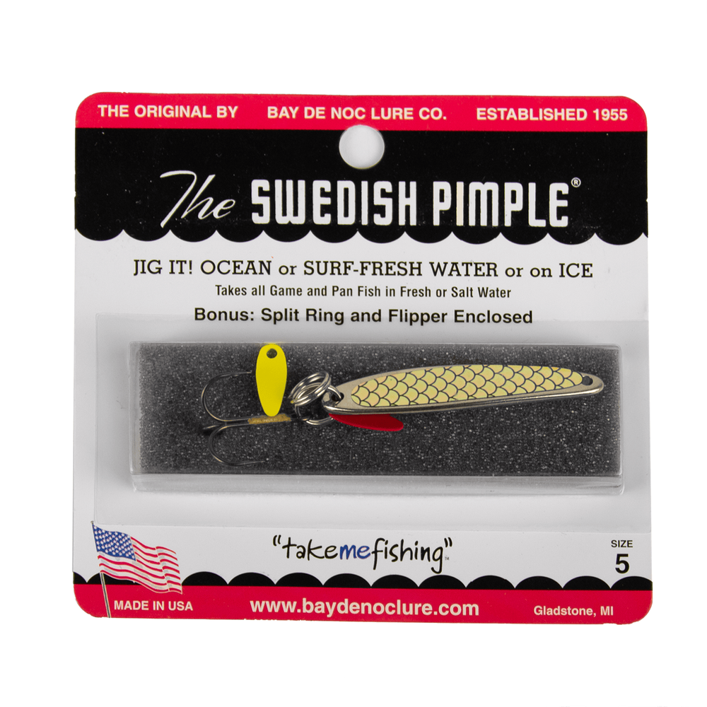 Блесна Bay de Noc Swedish Pimple #5 (48мм, 9.3гр)