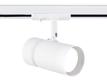 Трековый однофазный светильник со сменной лампой 1*GU10 GL5142 WH белый Track System Ambrella