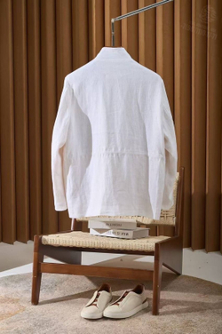 Льняная ветровка Loro Piana