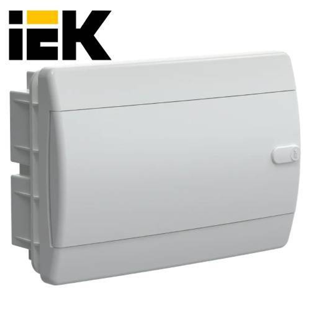 UNION Compact Корпус пластиковый ЩРВ-П-12 IP41 белая дверь IEK