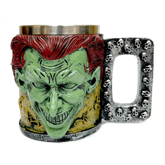 3D Кружка гигант Джокер Joker, металл внутри, 450 мл
