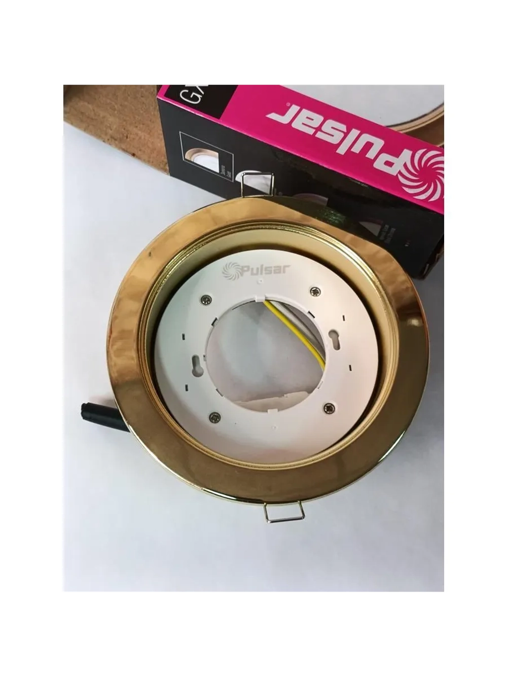 Светильник встраиваемый Pulsar AAM-GX70-H5-G1 золото. Товар