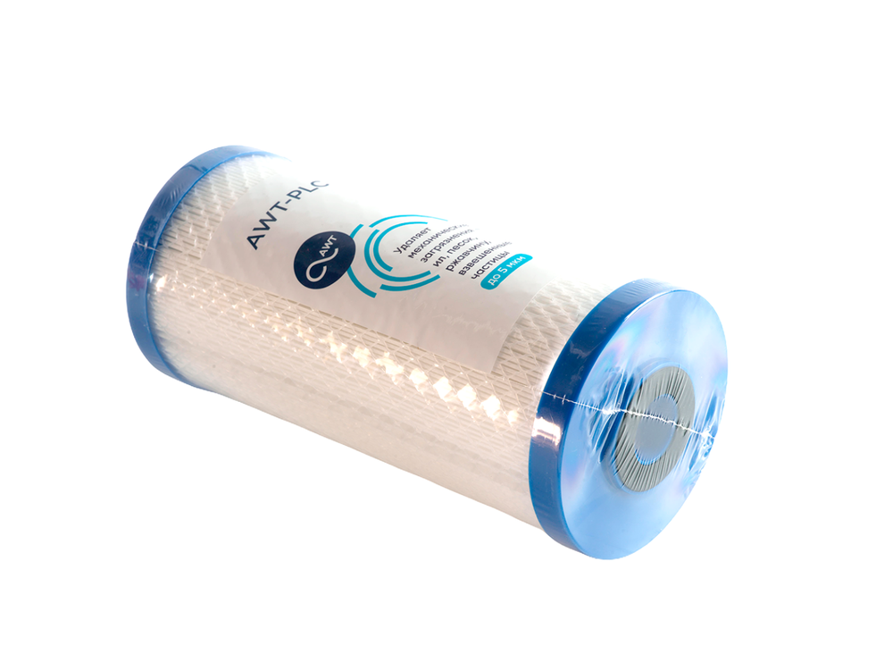 Картридж PLC-10L мульти (гофрированный полипропилен + уголь прессованный) AWT Premium (размер BB10)