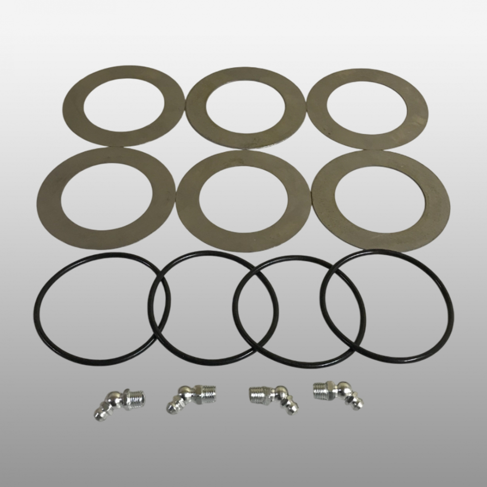 WG4095415002-XLB - Шкворень полный комплект (мост VGD95) Howo T5G, Howo TX, Sitrak C7H