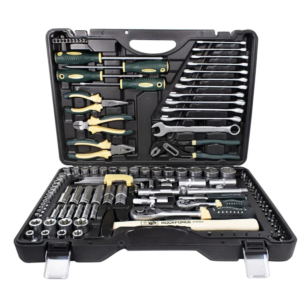 Набор инструментов 122 пр. 1/4'',1/2''(6гр.)(4-32мм) RockForce##Rock FORCE RF-38901