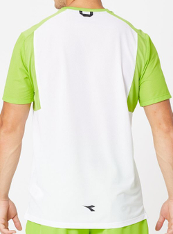 Мужская теннисная футболка Diadora SS T-Shirt Clay - optical white