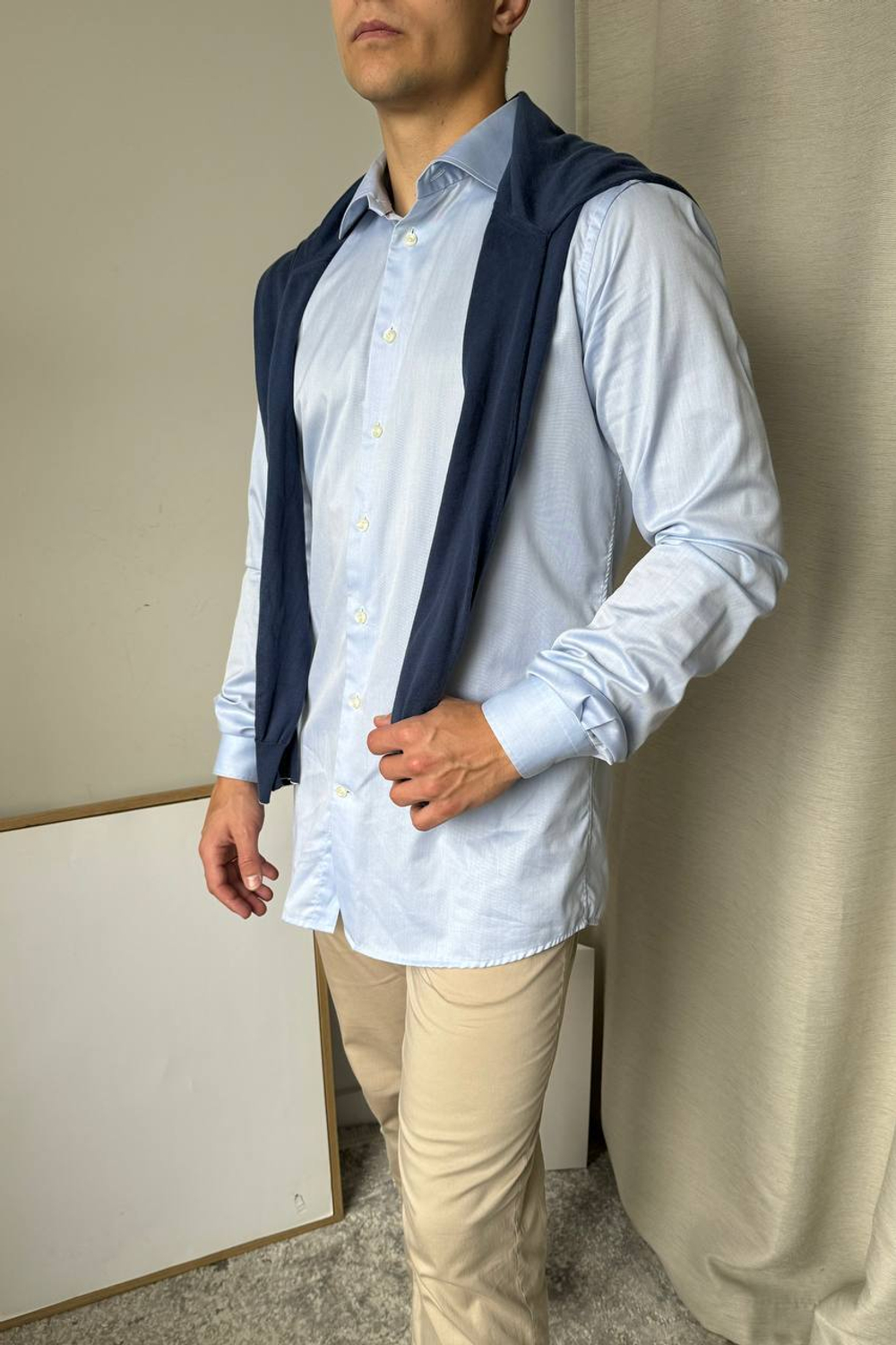 Хлопковая рубашка Eton, XL