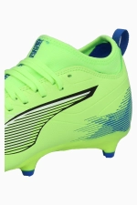 Бутсы Puma Ultra 5 Match FG/AG Junior - зеленый