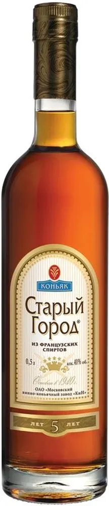 Коньяк Старый Город КВ 6лет Росинка