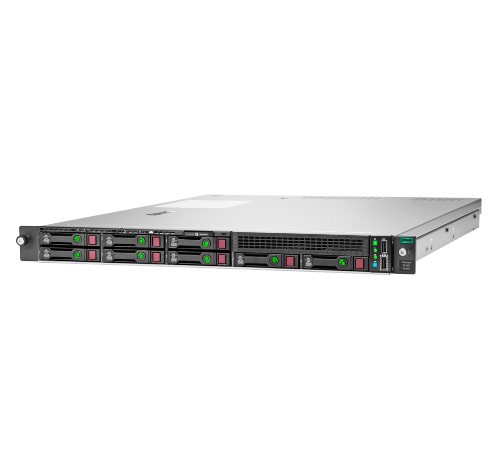 Стоечный сервер - HP Enterprise ProLiant DL160  Gen10, 1U, 8x 2.5“, 1x Xeon[5218] 16 Cores, 16Gb, P35517-B21