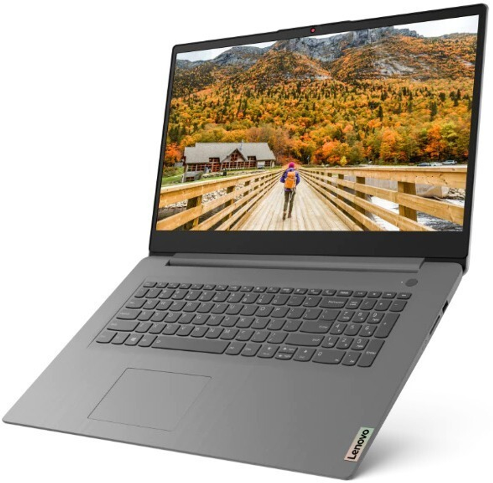 Ноутбук Lenovo IdeaPad 3 17ALC6 (82KV004GRU) 17.3;(1920x1080)IPS/ Ryzen 7-5700U(1.8ГГц)/ 12Гб/ 512Gb SSD/ Radeon Graphics/ нет DVD/ Win10 / Серый