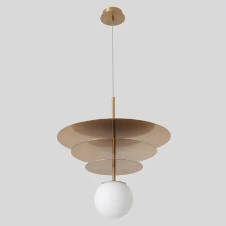 Светильник подвесной Crystal Lux UVA SP1.3 BRASS 3282/201.3