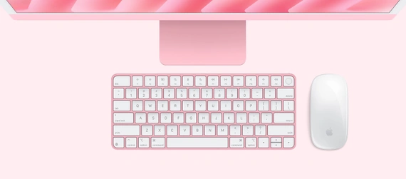 Моноблок Apple iMac 24" M4 (2024) 10CPU 10GPU 24/512GB Pink