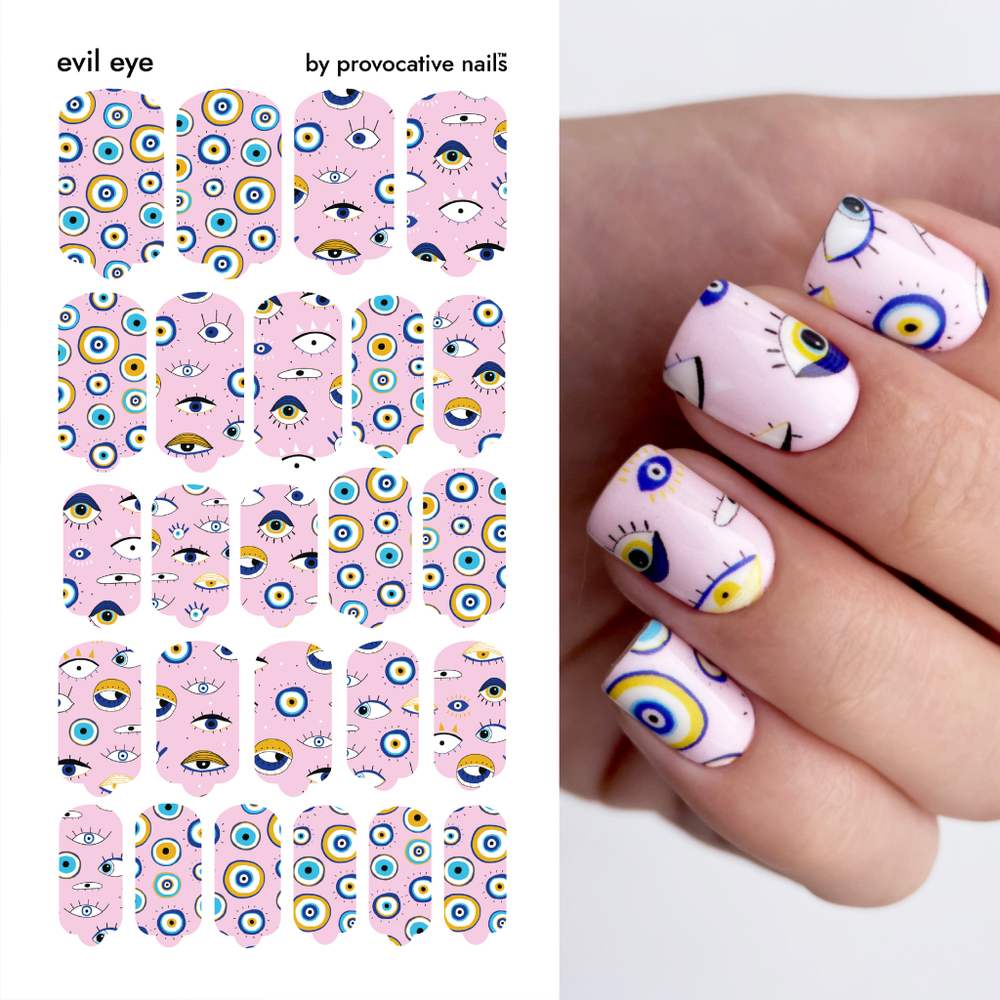 Пленки для маникюра Provocative Nails evil eye