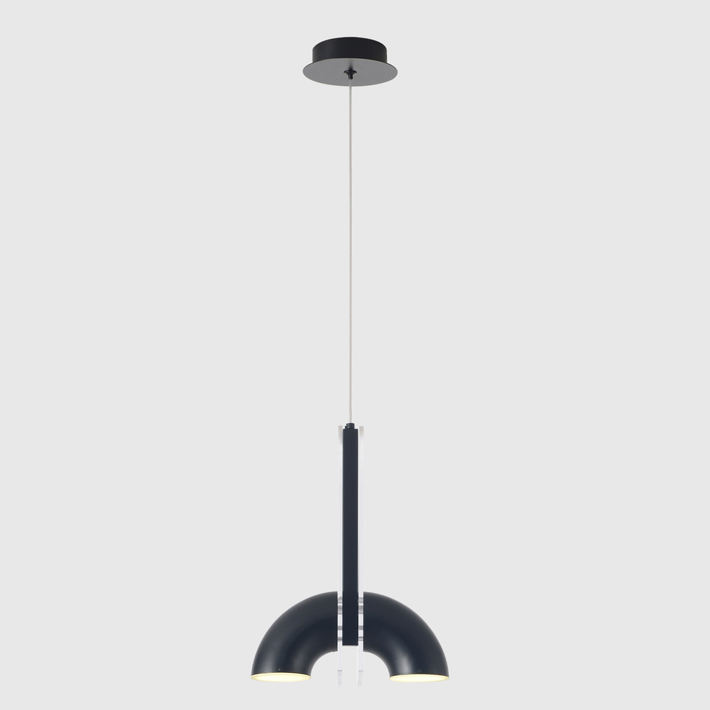 Подвесной светодиодный светильник Crystal Lux ELEMENT SP12W LED BLACK