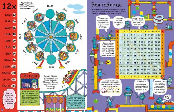Занимательная таблица умножения