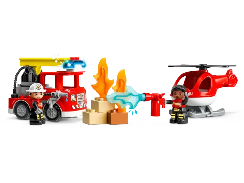 Конструктор LEGO Duplo 10970 Пожарная станция и вертолет