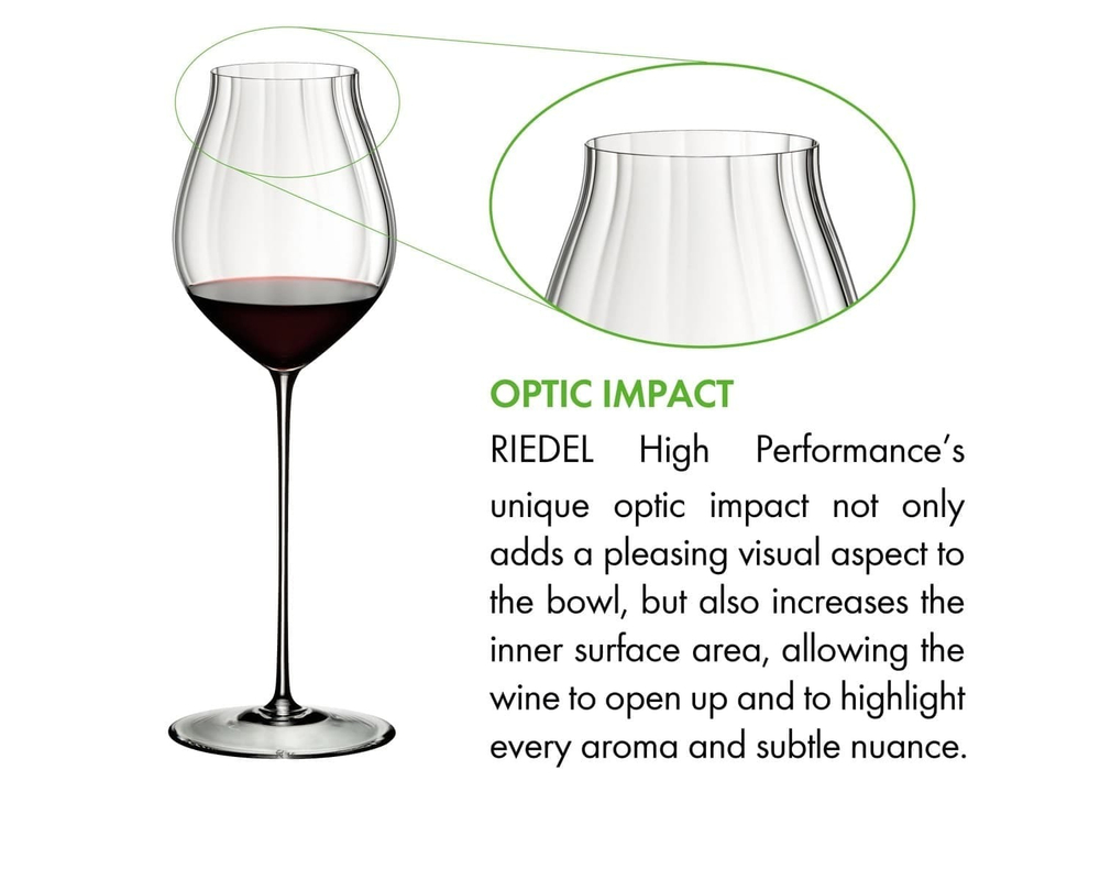 Бокал для вина High Performance Pinot Noir Clear 830 мл Riedel